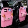 2 ORGANIZADORES PARA AUTO (ROSADO O NEGRO)